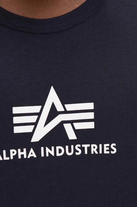 Βαμβακερό μπλουζάκι Alpha Industries Alpha Industries Basic Tank 126566 07  100% Βαμβάκι
