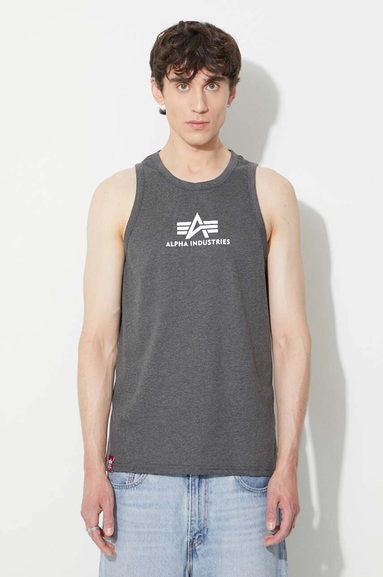 γκρί Μπλουζάκι Alpha Industries Alpha Industries Basic Tank 126566 597 Ανδρικά