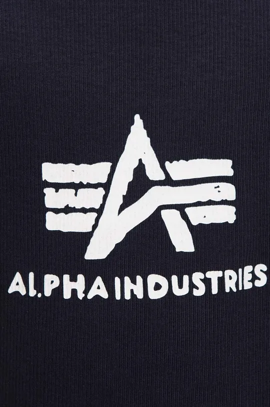 γκρί Βαμβακερό μπλουζάκι Alpha Industries Logo Tank