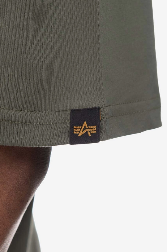 Bombažna kratka majica Alpha Industries Patch T LF 136500 142  100 % Bombaž