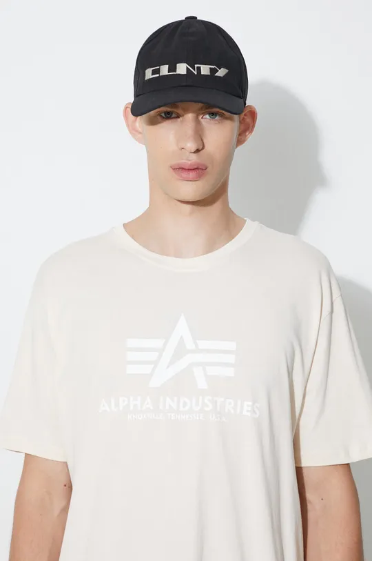 Βαμβακερό μπλουζάκι Alpha Industries Ανδρικά