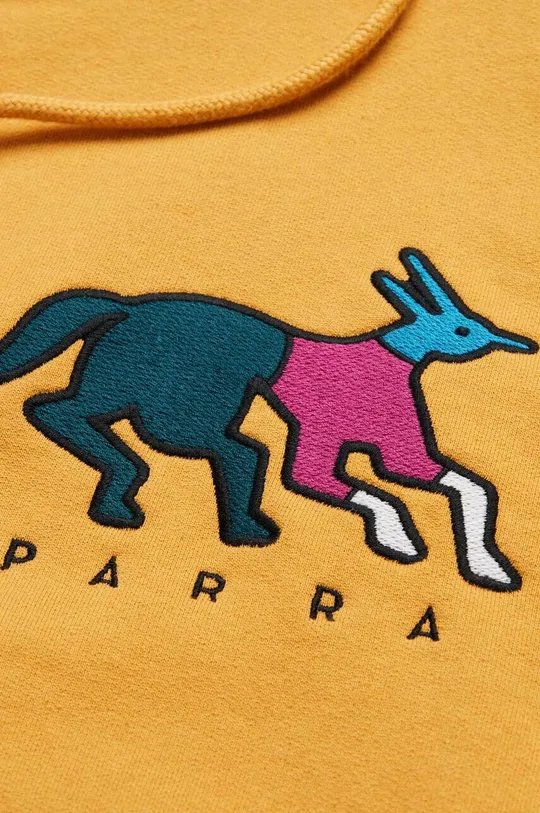 by Parra cotton sweatshirt Anxious Dog orange