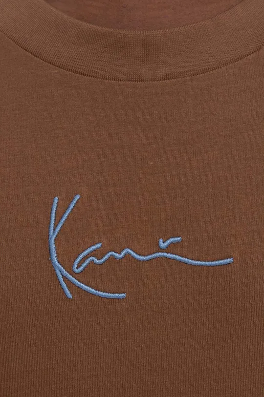 Bombažna kratka majica Karl Kani Signature Block Tee Moški