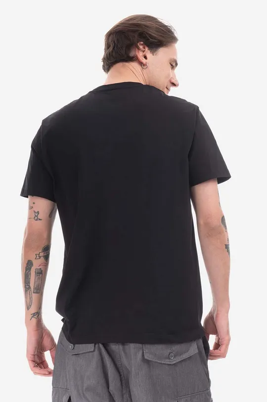 černá Bavlněné tričko Neil Barett Slim Memory Od Army PBJT148-U501C 1390 Pánský