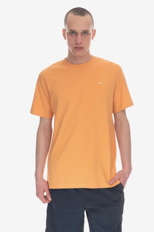pomarańczowy Wood Wood t-shirt bawełniany