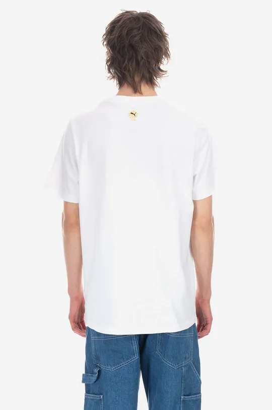 biały Puma t-shirt bawełniany x Palomo