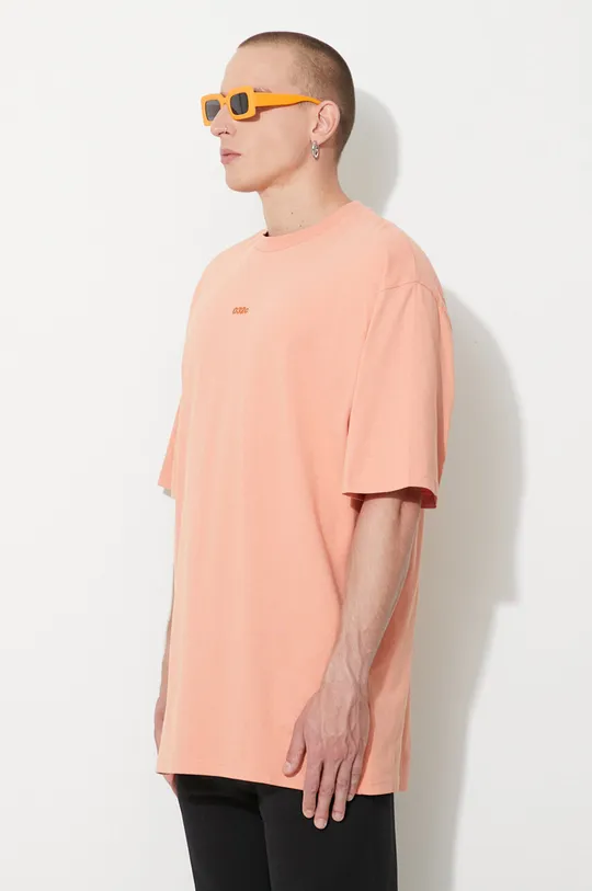 оранжевый Хлопковая футболка 032C