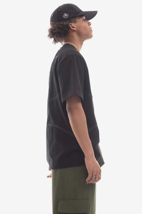 black Ader Error cotton T-shirt BMADSSTS0106BK