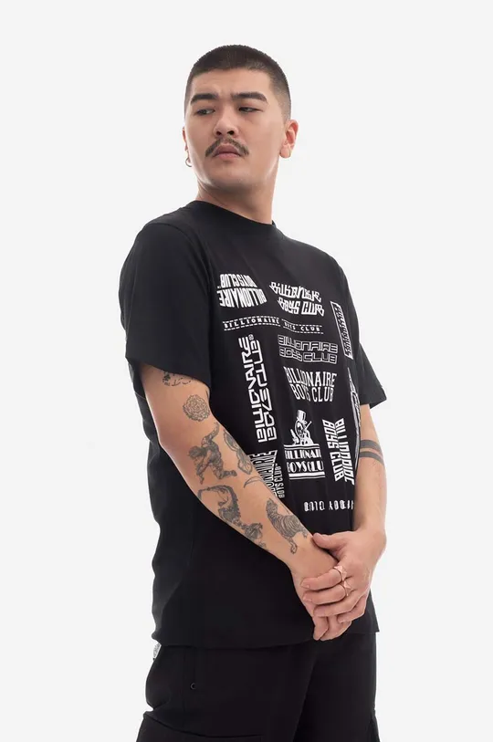 negru Billionaire Boys Club tricou din bumbac De bărbați