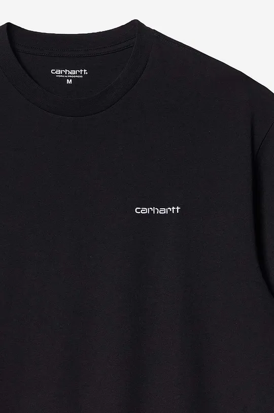 Βαμβακερό μπλουζάκι Carhartt WIP Script Embroidery