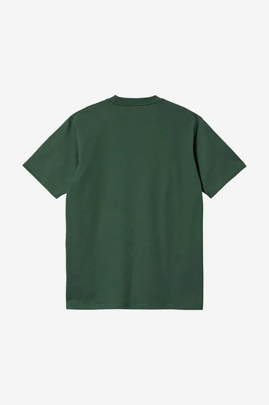 Carhartt WIP t-shirt bawełniany New Frontier T-Shirt zielony