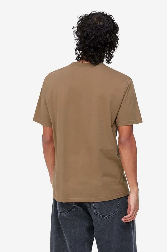 Carhartt WIP cotton T-shirt New Frontier T-shirt brown