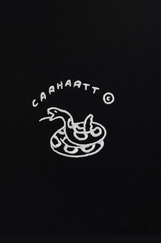 Carhartt WIP t-shirt bawełniany New Frontier T-Shirt czarny