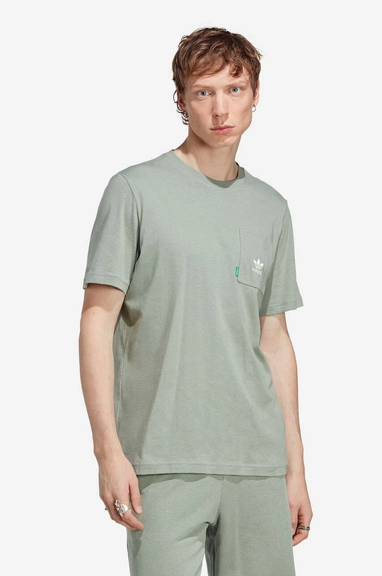 verde adidas tricou ESS+ TEE H De bărbați