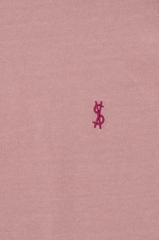 розовый Хлопковая футболка KSUBI