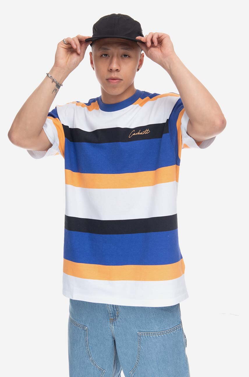 Carhartt WIP t-shirt bawełniany multicolor