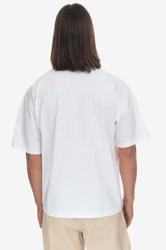 Βαμβακερό μπλουζάκι Phenomenon x MCM λευκό