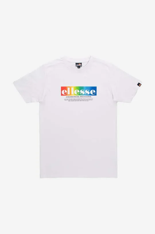 белый Хлопковая футболка Ellesse Мужской