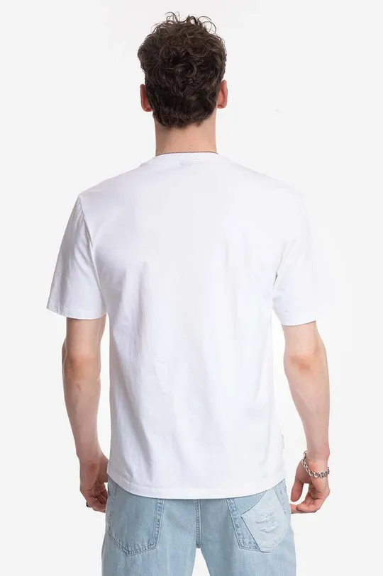 Βαμβακερό μπλουζάκι Filling Pieces λευκό