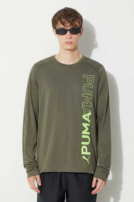 πράσινο Μπλουζάκι Puma 520900 Ανδρικά