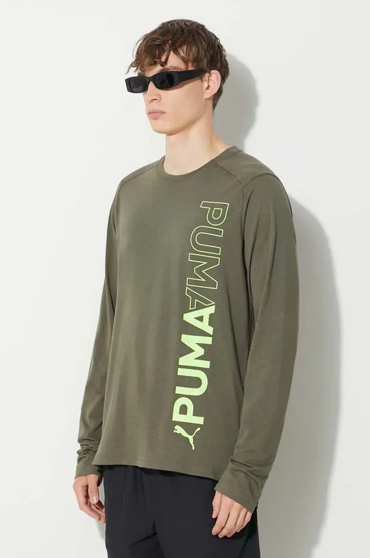zielony Puma t-shirt 520900