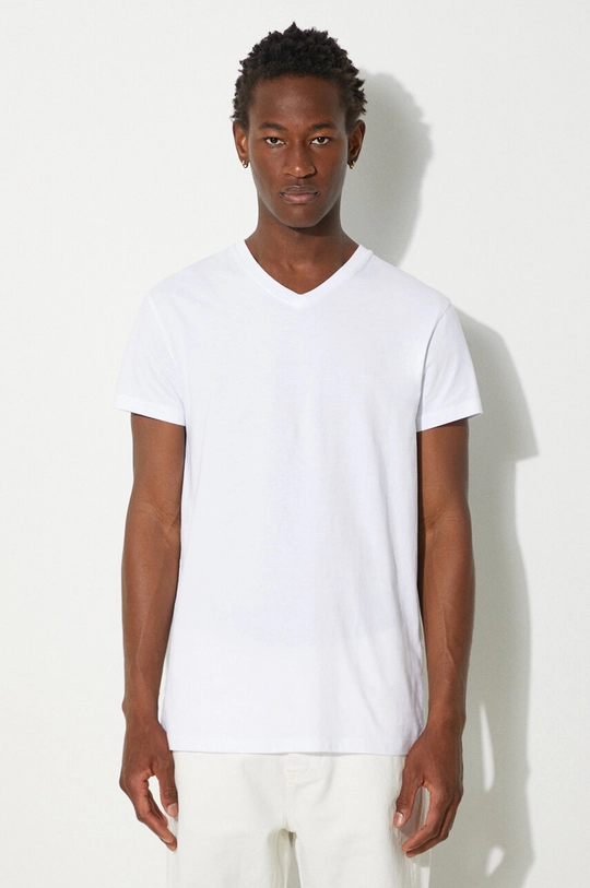 Samsoe Samsoe t-shirt in cotone slim bianco M00012307