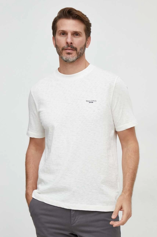 beige Marc O'Polo t-shirt in cotone Uomo