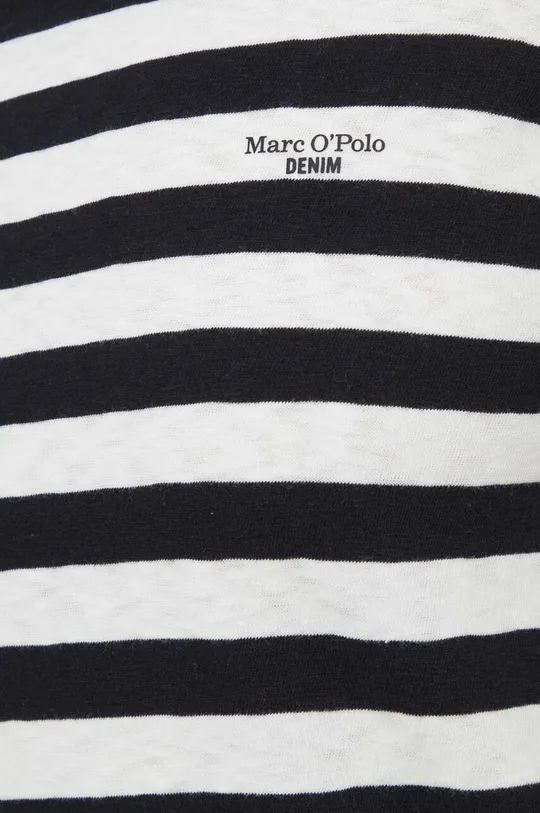 чорний Бавовняна футболка Marc O'Polo
