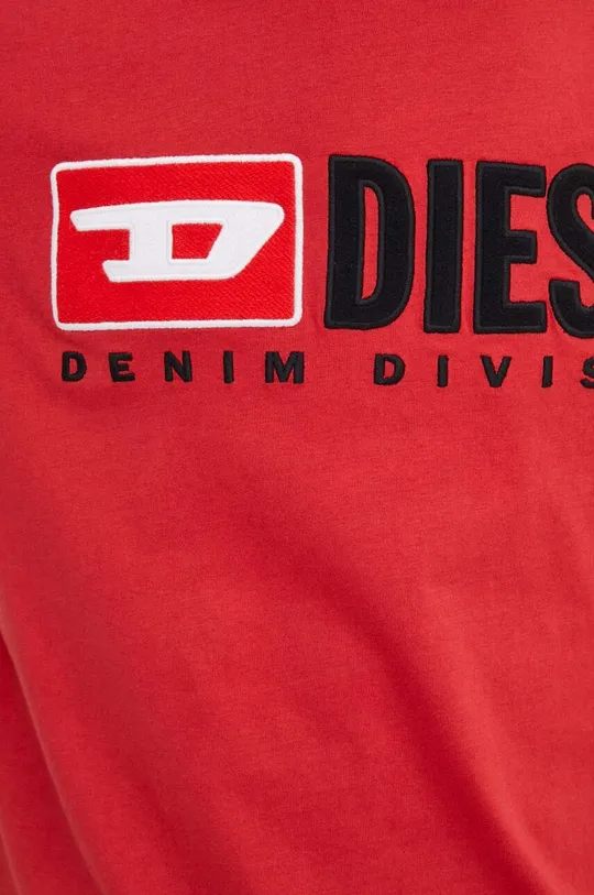 Βαμβακερό μπλουζάκι Diesel Ανδρικά