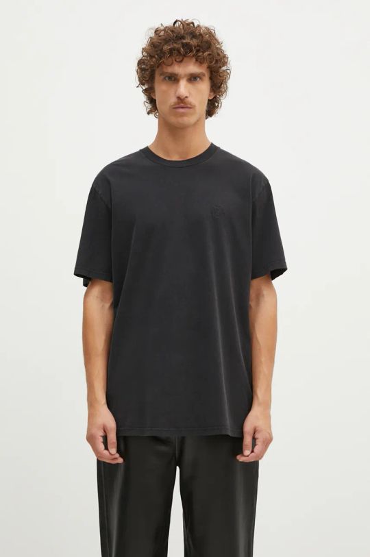 1017 ALYX 9SM t-shirt in cotone Regular Fit Crewneck Tee regolare nero AAMTS0484FA01