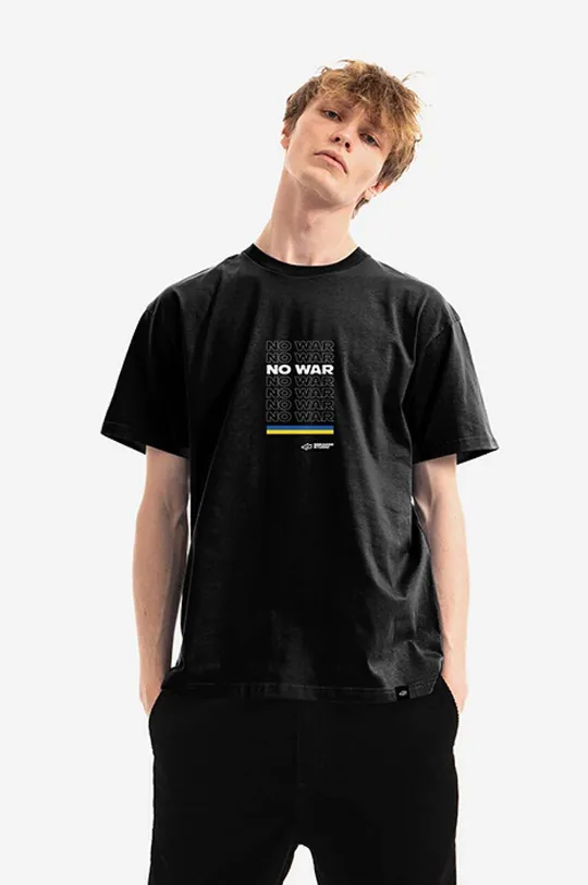 SneakerStudio t-shirt in cotone x No War