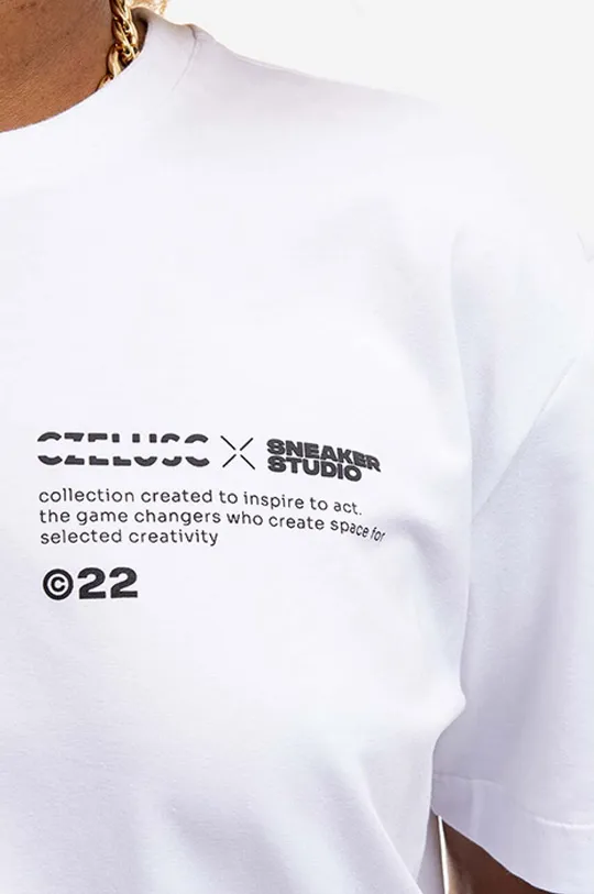 Βαμβακερό μπλουζάκι SneakerStudio x Czeluść