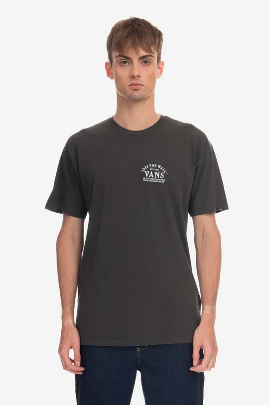 black Vans cotton t-shirt Unisex