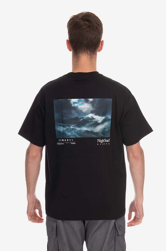 černá Tričko STAMPD SLA.M3165TE Night Surf Relaxed Tee Unisex