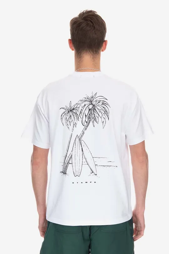 bianco STAMPD t-shirt SLA.M3166TE Oceanside Relaxed Tee