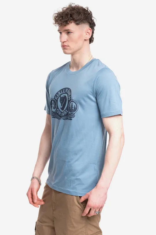 blue Fjallraven t-shirt