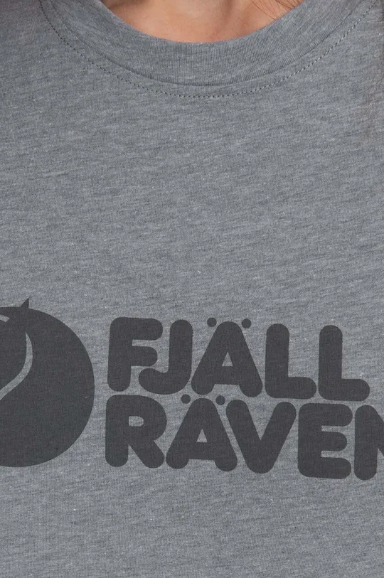 gray Fjallraven t-shirt Logo Tee