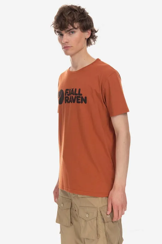 pomarańczowy Fjallraven t-shirt Fjallraven Logo Unisex