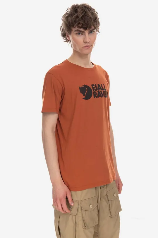 orange Fjallraven t-shirt