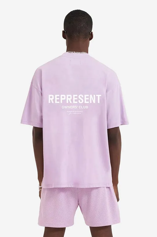 violet Represent cotton T-shirt Club