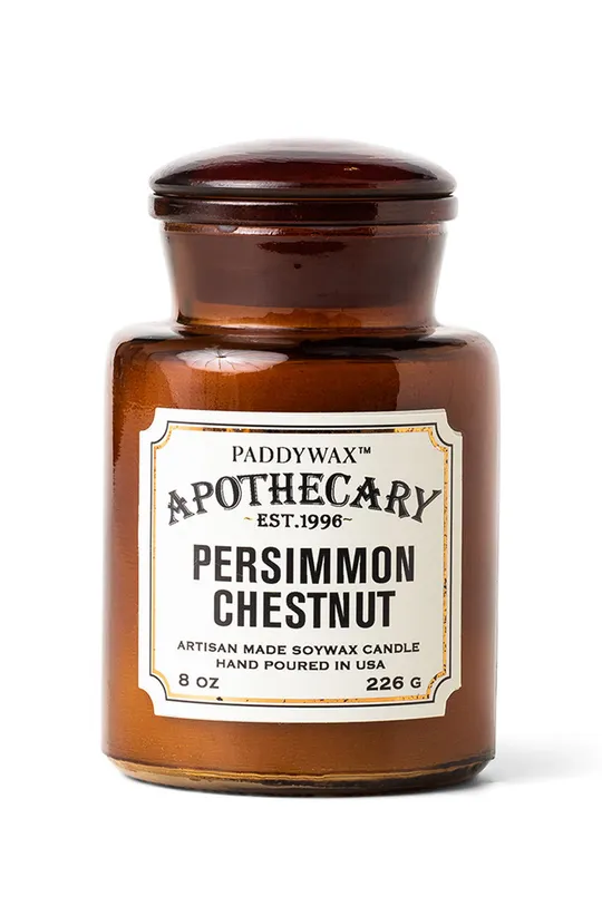 πολύχρωμο Paddywax Αρωματικό κερί σόγιας Persimmon Chestnut Unisex