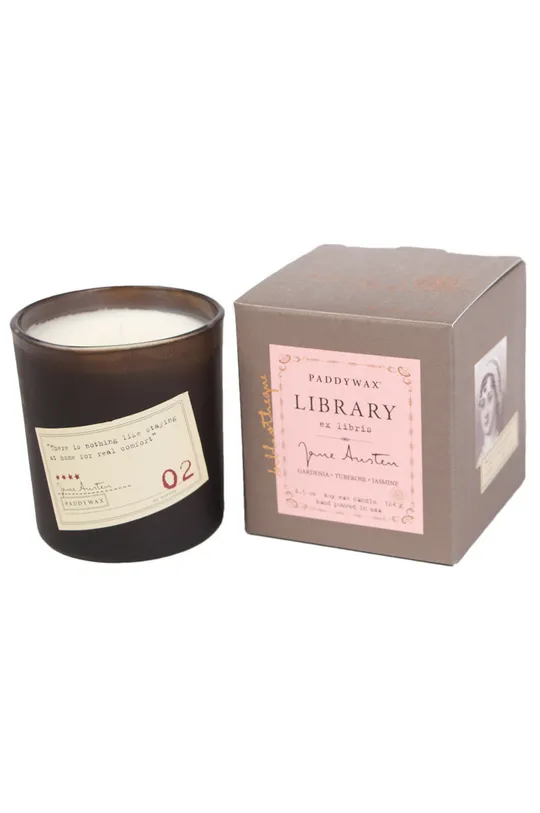 viacfarebná Paddywax Voňavá sójová sviečka Jane Austen 370 g Unisex