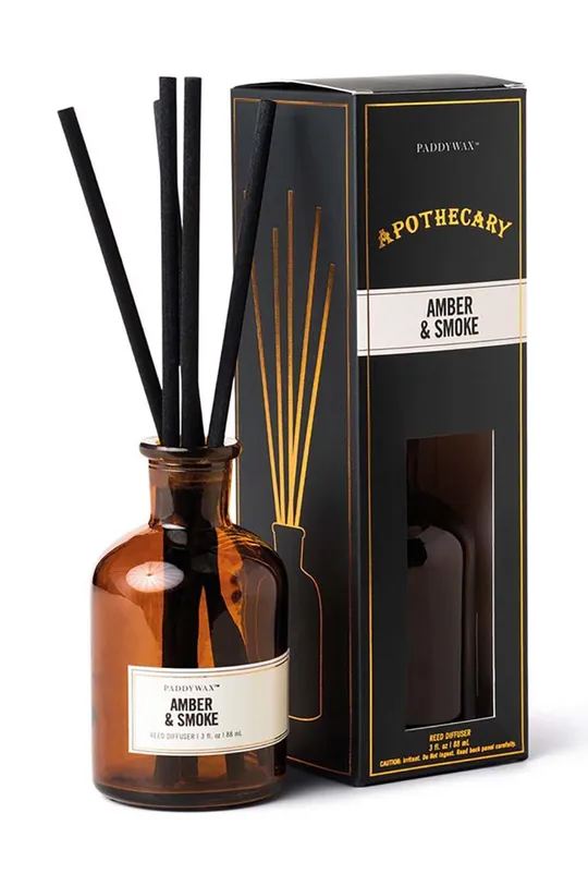 többszínű Paddywax aroma diffúzor Amber & Smoke 88 ml Uniszex