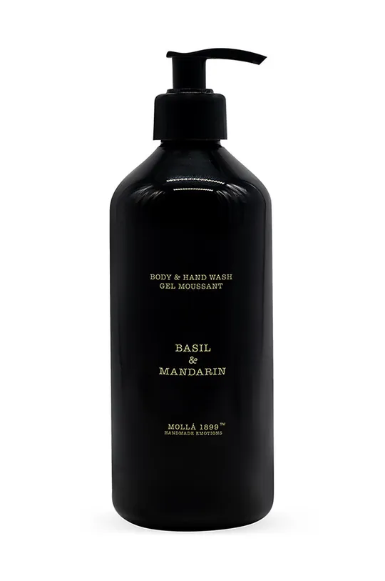 μαύρο Cerreria Molla υγρό σαπούνι Basil & Mandarin 500 ml Unisex
