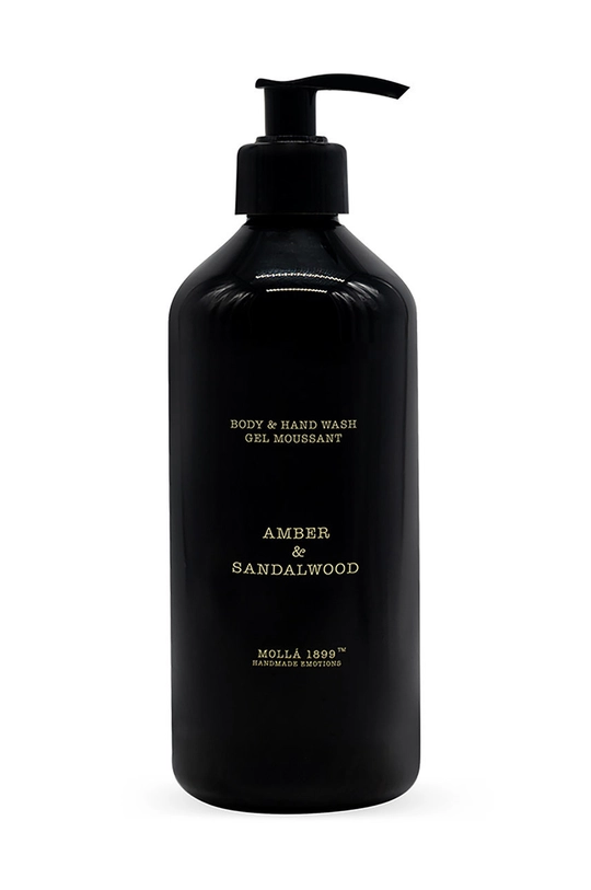 чорний Cereria Molla Рідке мило Amber & Sandalwood 500 ml Unisex