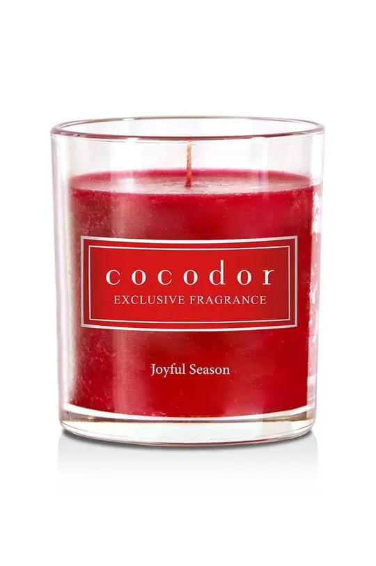 πολύχρωμο Αρωματικό κερί Cocodor Premium Joyful Season 140g Unisex