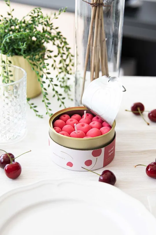 piros CandleCan illatos gyertya Fruity Cherry