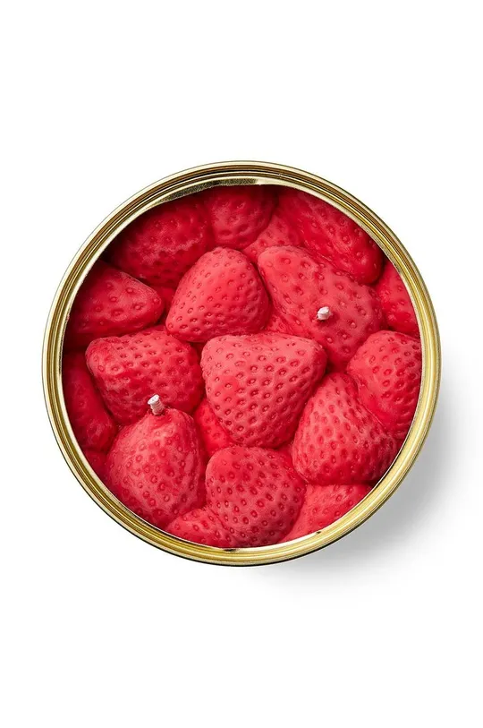 CandleCan świeca zapachowa Ripe Strawberries czerwony