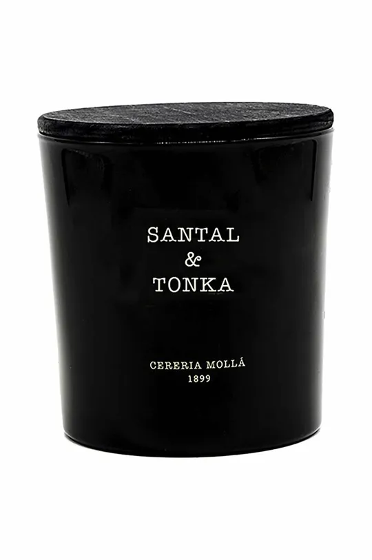 πολύχρωμο Αρωματικό κερί σόγιας Cereria Molla Santal & Tonka 600 g Unisex