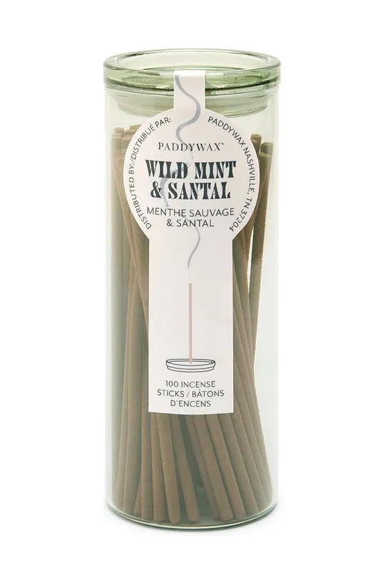 többszínű Paddywax füstölő készlet Wild Mint & Santal 100-pack Uniszex